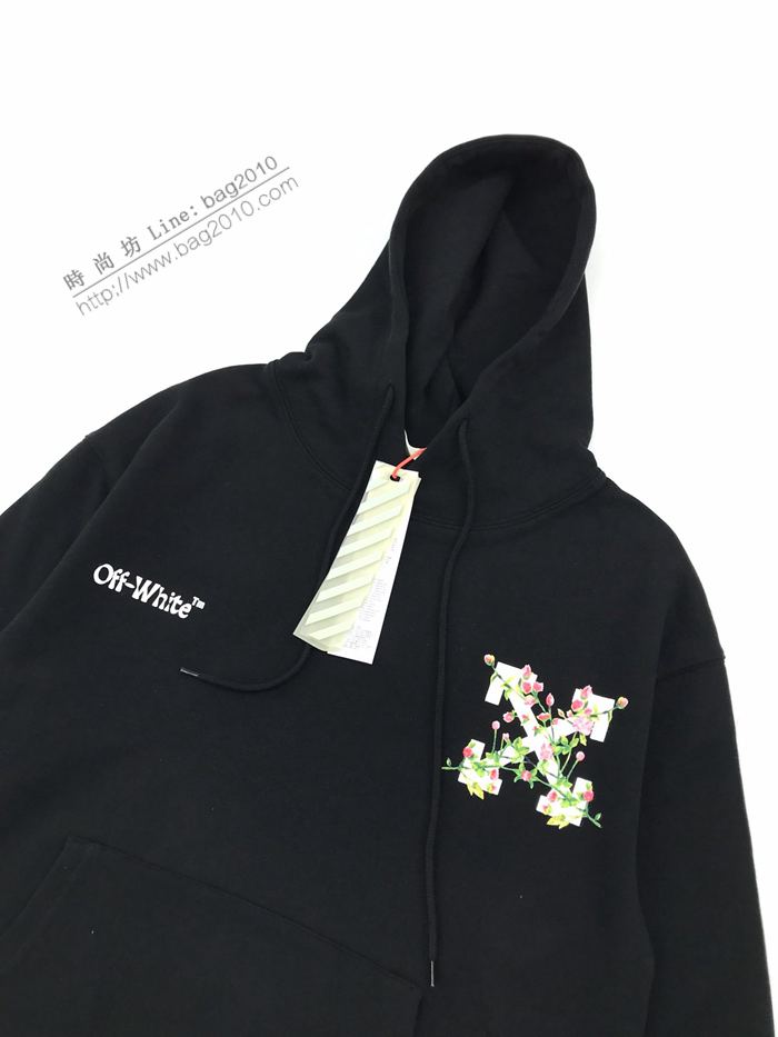 Off-White男裝 OFF新款羅密歐3D立體印花全棉連帽衛衣 男女同款  ydi3018